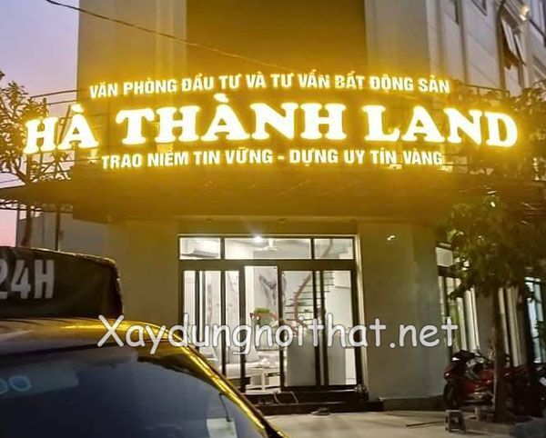 Mẫu bảng hiệu quảng cáo đẹp