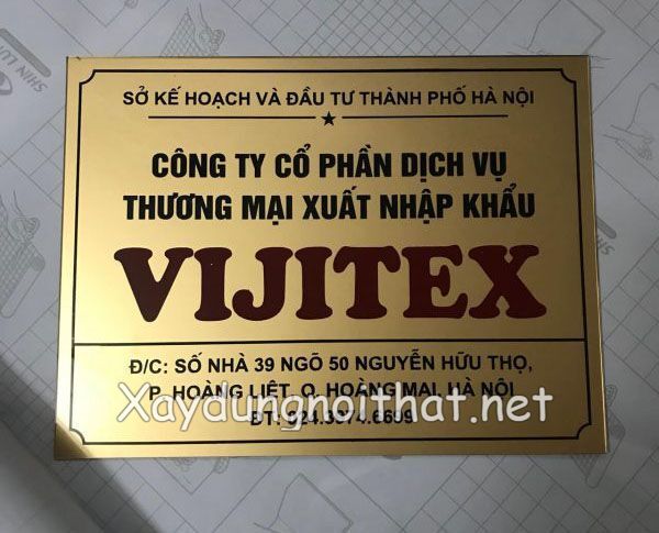 Mẫu bảng hiệu quảng cáo đẹp