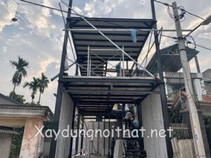Mẫu nhà khung thép
