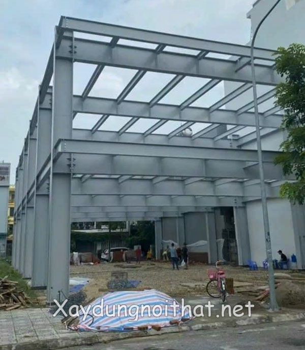 Mẫu Nhà Thép Tiền Chế Đẹp - Báo Giá, Ưu Điểm & Ứng Dụng Thực Tế nha tien che 12