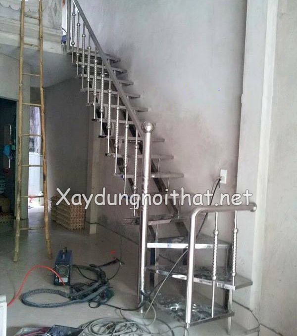 Top 50 Mẫu Cầu Thang Inox Đẹp Nhất – Giá Rẻ Không Thể Bỏ Qua! cau thang inox 40