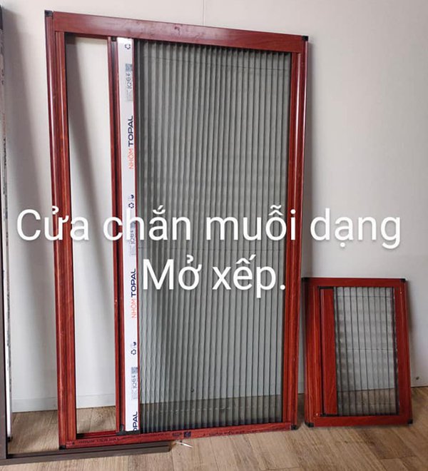 Top Mẫu Cửa Lưới Chống Muỗi Dạng Xếp: Gọn Gàng – Thẩm Mỹ – Hiệu Quả cua luoi chong muoi 7
