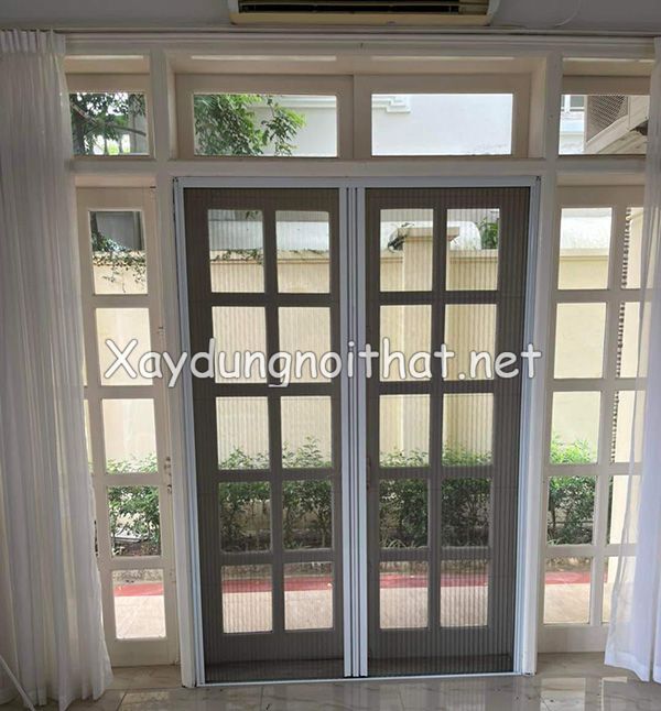 Top Mẫu Cửa Lưới Chống Muỗi Dạng Xếp: Gọn Gàng – Thẩm Mỹ – Hiệu Quả cua luoi chong muoi dang xep 14
