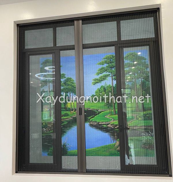 Top Mẫu Cửa Lưới Chống Muỗi Dạng Xếp: Gọn Gàng – Thẩm Mỹ – Hiệu Quả cua luoi chong muoi dang xep 34