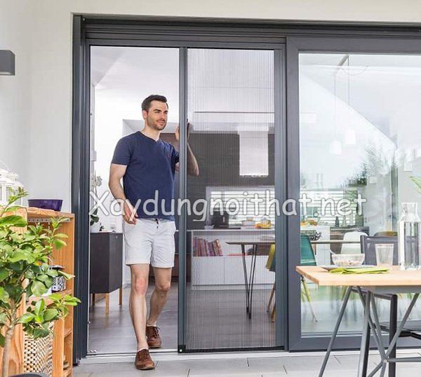 Top Mẫu Cửa Lưới Chống Muỗi Dạng Xếp: Gọn Gàng – Thẩm Mỹ – Hiệu Quả cua luoi chong muoi dang xep 39