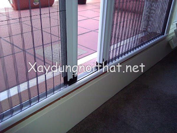 Top Mẫu Cửa Lưới Chống Muỗi Dạng Xếp: Gọn Gàng – Thẩm Mỹ – Hiệu Quả cua luoi chong muoi dang xep 6