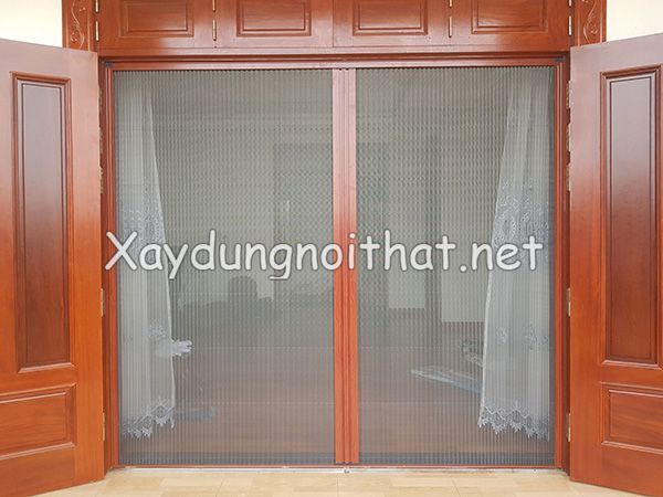 Top Mẫu Cửa Lưới Chống Muỗi Dạng Xếp: Gọn Gàng – Thẩm Mỹ – Hiệu Quả cua luoi chong muoi dang xep 9