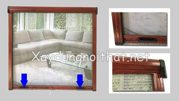 Cửa Lưới Chống Muỗi Tự Cuốn - Giải Pháp An Toàn Cho Gia Đình Bạn cua luoi chong muoi tu cuon 2