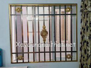 Mẫu song cửa sổ inox đẹp