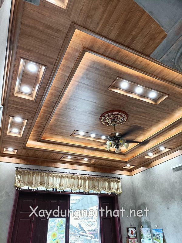 Khám Phá Mẫu Trần Nhựa Giật Cấp Đẹp Khiến Nhà Bạn “Lột Xác”! tran nhua gia go 18