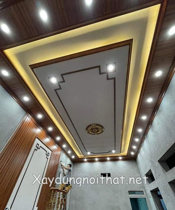 Khám Phá Mẫu Trần Nhựa Giật Cấp Đẹp Khiến Nhà Bạn “Lột Xác”! tran nhua phong khach dep 12