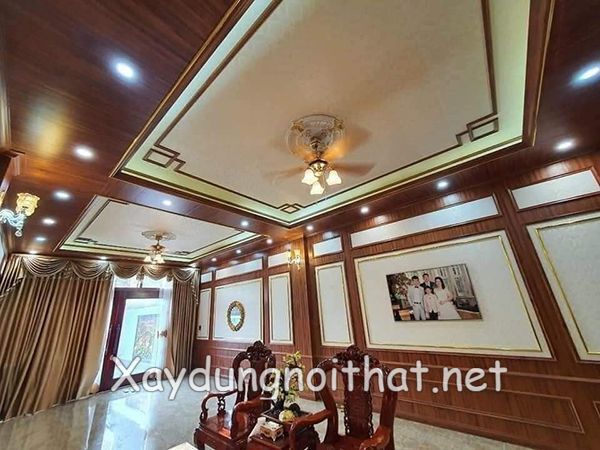 Khám Phá Mẫu Trần Nhựa Giật Cấp Đẹp Khiến Nhà Bạn “Lột Xác”! tran nhua phong khach dep 25
