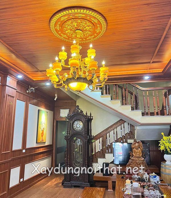 Khám Phá Mẫu Trần Nhựa Giật Cấp Đẹp Khiến Nhà Bạn “Lột Xác”! tran nhua phong khach dep 26