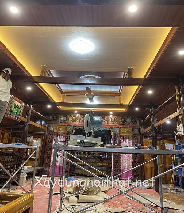 Khám Phá Mẫu Trần Nhựa Giật Cấp Đẹp Khiến Nhà Bạn “Lột Xác”! tran nhua phong khach dep 30