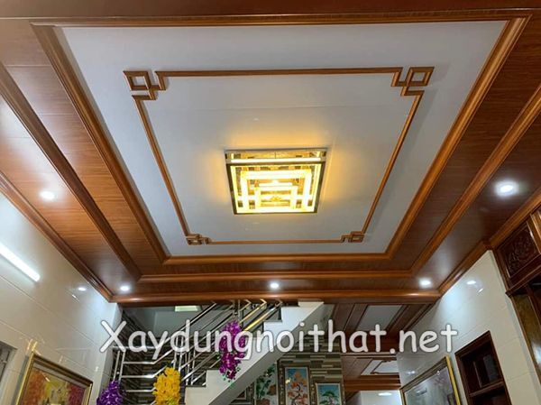 Khám Phá Mẫu Trần Nhựa Giật Cấp Đẹp Khiến Nhà Bạn “Lột Xác”! tran nhua phong khach dep 7