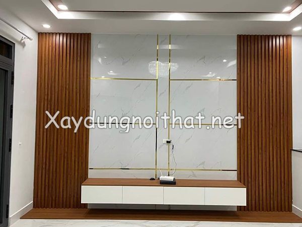 Vách Tivi Ốp Nhựa Đẹp: Xu Hướng Trang Trí Hiện Đại Cho Phòng Khách vach tivi op nhua 10