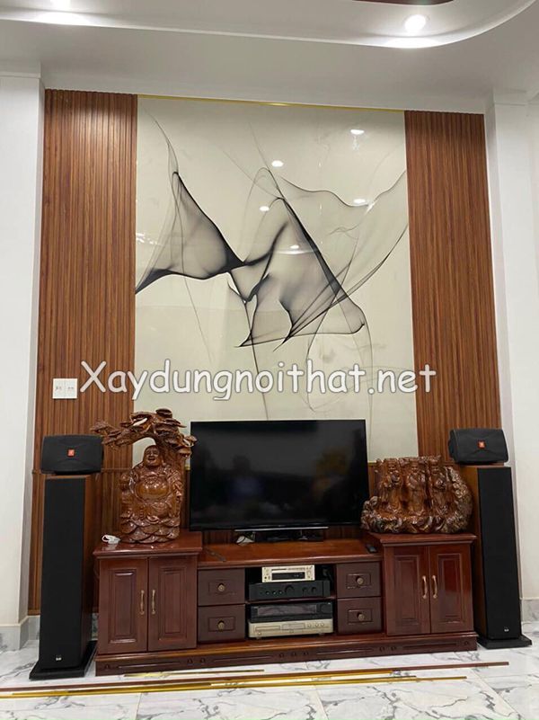 Vách Tivi Ốp Nhựa Đẹp: Xu Hướng Trang Trí Hiện Đại Cho Phòng Khách vach tivi op nhua 12
