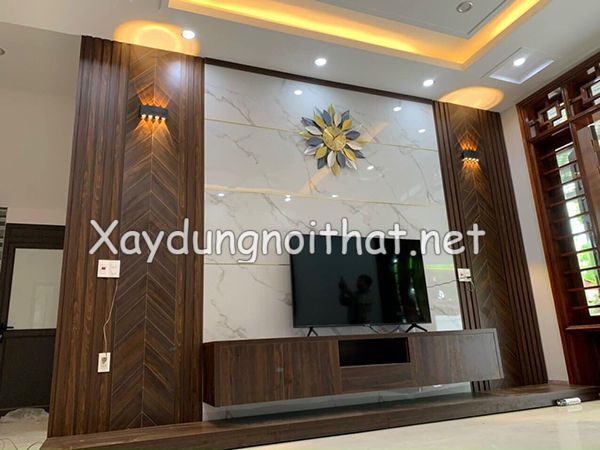 Vách Tivi Ốp Nhựa Đẹp: Xu Hướng Trang Trí Hiện Đại Cho Phòng Khách vach tivi op nhua 16