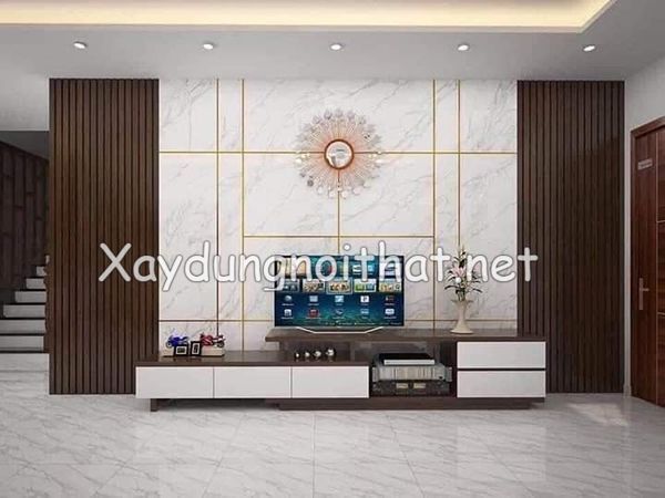 Vách Tivi Ốp Nhựa Đẹp: Xu Hướng Trang Trí Hiện Đại Cho Phòng Khách vach tivi op nhua 17