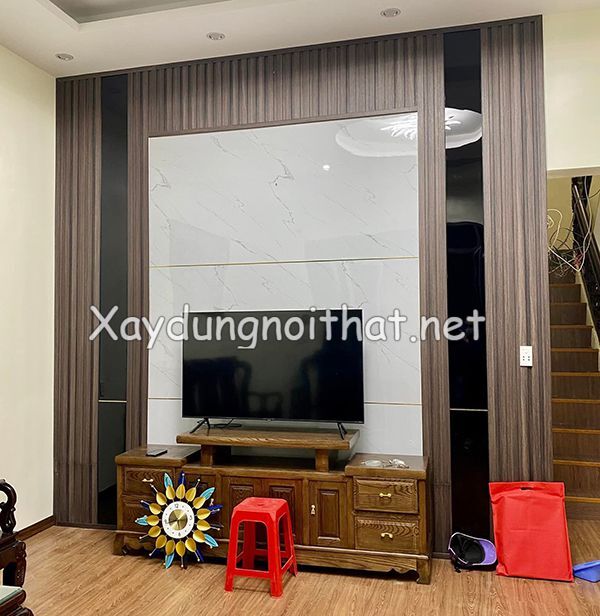 Vách Tivi Ốp Nhựa Đẹp: Xu Hướng Trang Trí Hiện Đại Cho Phòng Khách vach tivi op nhua 20