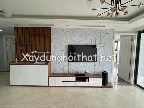 Vách Tivi Ốp Nhựa Đẹp: Xu Hướng Trang Trí Hiện Đại Cho Phòng Khách vach tivi op nhua 6