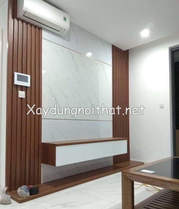 Vách Tivi Ốp Nhựa Đẹp: Xu Hướng Trang Trí Hiện Đại Cho Phòng Khách vach tivi op nhua 7