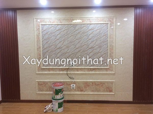 Vách Tivi Ốp Nhựa Đẹp: Xu Hướng Trang Trí Hiện Đại Cho Phòng Khách vach tivi op nhua 8