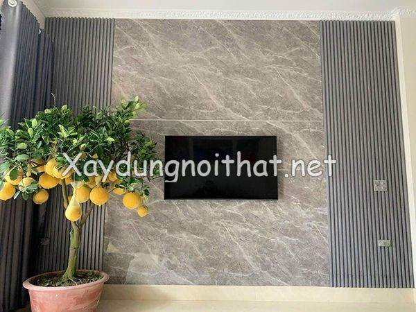 Vách Tivi Ốp Nhựa Đẹp: Xu Hướng Trang Trí Hiện Đại Cho Phòng Khách vach tivi op nhua 9