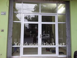 Mẫu cửa nhôm kính giá rẻ