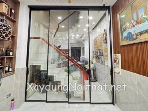 Mẫu cửa nhôm Slim đẹp