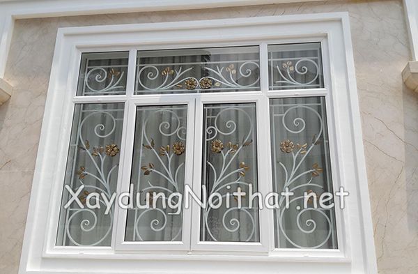 Hoa Sắt Cửa Sổ Mỹ Thuật – Xem Giá & 50 Mẫu Đẹp Không Thể Tin Nổi hoa sat cua so my thuat 10