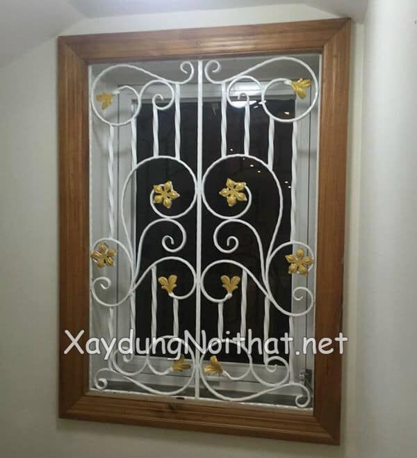 Hoa Sắt Cửa Sổ Mỹ Thuật – Xem Giá & 50 Mẫu Đẹp Không Thể Tin Nổi hoa sat cua so my thuat 2