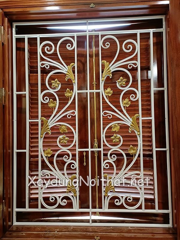 Hoa Sắt Cửa Sổ Mỹ Thuật – Xem Giá & 50 Mẫu Đẹp Không Thể Tin Nổi hoa sat cua so my thuat 28
