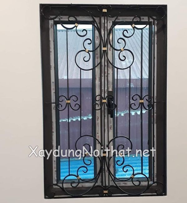Hoa Sắt Cửa Sổ Mỹ Thuật – Xem Giá & 50 Mẫu Đẹp Không Thể Tin Nổi hoa sat cua so my thuat 9