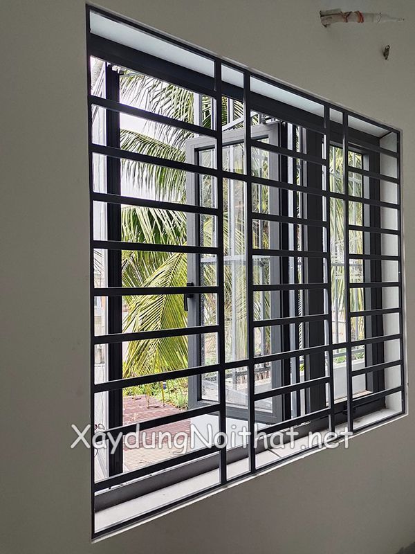 Báo Giá Khung Sắt Bảo Vệ Mới Nhất – Xem Ngay 30 Mẫu Đẹp, An Toàn! khung sat bao ve 4