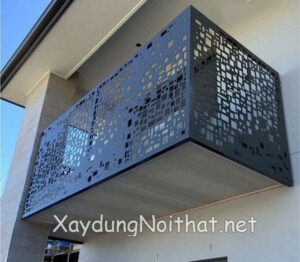 Mẫu lan can sắt CNC đẹp