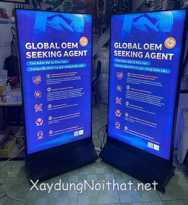 Làm Bảng Hiệu Hộp Đèn Đẹp – Xem Báo Giá & 50 Mẫu Hot Nhất Hiện Nay bang hieu hop den 13