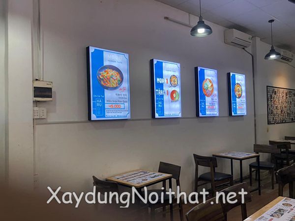 Làm Bảng Hiệu Hộp Đèn Đẹp – Xem Báo Giá & 50 Mẫu Hot Nhất Hiện Nay bang hieu hop den 18