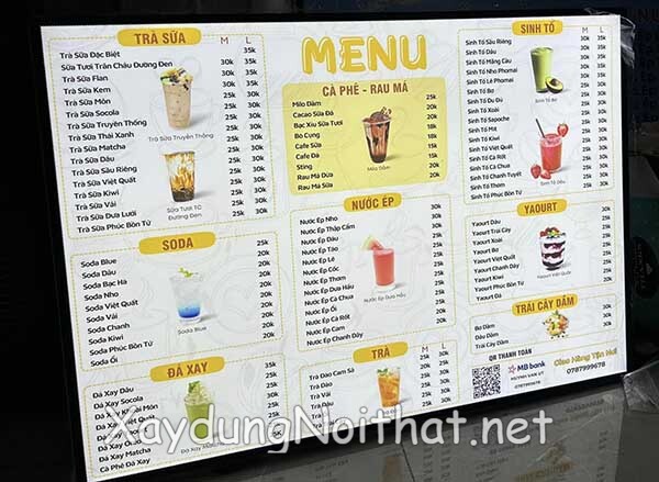 Làm Bảng Hiệu Hộp Đèn Đẹp – Xem Báo Giá & 50 Mẫu Hot Nhất Hiện Nay bang hieu hop den 2