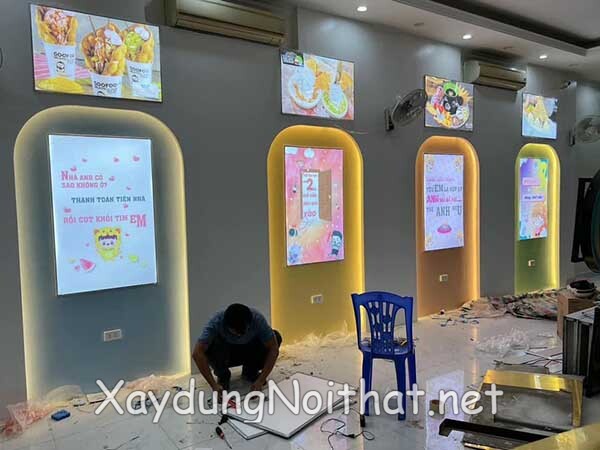 Làm Bảng Hiệu Hộp Đèn Đẹp – Xem Báo Giá & 50 Mẫu Hot Nhất Hiện Nay bang hieu hop den 24
