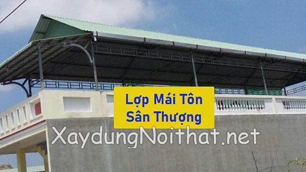 Mái Tôn Sân Thượng Đẹp – Xem Ngay Mẫu Hot & Giá Thi Công Cực Tốt! mai ton san thuong 21